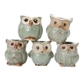5pcs Ceramic Scculent Flowerpot Durable Mini Useful Flower Pots Storage Container for Office Home Garden
5pcs Ceramic Scculent Flowerpot Durable Mini Useful Flower Pots Storage Container for Office Home Garden