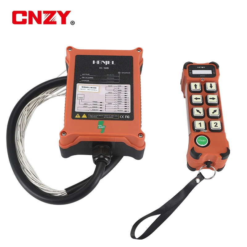 Single Speed Industrial Wireless Remote Control Wireless Remote Control CD Single Speed Hoist 8 Button Remote Control Universal
Single Speed Industrial Wireless Remote Control Wireless Remote Control CD Single Speed Hoist 8 Button Remote Control Universal