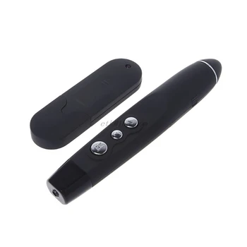Presenter Pen Wireless PPT Clicker Red Laser Flip Pen Presentation Powerpoint RF Remote Control USB Receiver
Presenter Pen Wireless PPT Clicker Red Laser Flip Pen Presentation Powerpoint RF Remote Control USB Receiver