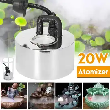 20W Ultrasonic Mist Maker 12 LED 24V Color Change Aquarium Air Humidifier Water Fountain Indoor Pond Fog Machine With Adapter
20W Ultrasonic Mist Maker 12 LED 24V Color Change Aquarium Air Humidifier Water Fountain Indoor Pond Fog Machine With Adapter