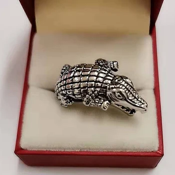 Vintage Punk Retro Crocodile Ring Men Personality Realistic Domineering Crocodile Ring For Women Jewelry Best Gifts
Vintage Punk Retro Crocodile Ring Men Personality Realistic Domineering Crocodile Ring For Women Jewelry Best Gifts