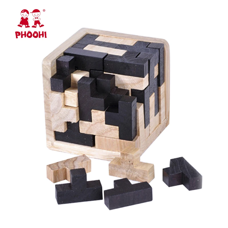 3D Wooden Puzzles 54 PCS T-shaped Geometric Jigsaw Logic Puzzle Educational Toy for Toddlers Learning Toys for Children
3D Wooden Puzzles 54 PCS T-shaped Geometric Jigsaw Logic Puzzle Educational Toy for Toddlers Learning Toys for Children
