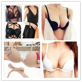 Deep V Low Cut Push Up Women Sexy Seamless Bra Backless Invisible Plunge Bra Hot
Deep V Low Cut Push Up Women Sexy Seamless Bra Backless Invisible Plunge Bra Hot