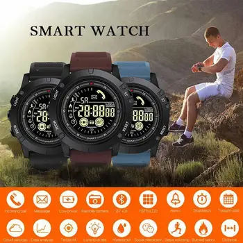 HobbyLane Outdoor Smart Watch Bluetooth IP67 Waterproof Sports Smart Watch Tactial Military Grade Watch for Android iOS
HobbyLane Outdoor Smart Watch Bluetooth IP67 Waterproof Sports Smart Watch Tactial Military Grade Watch for Android iOS