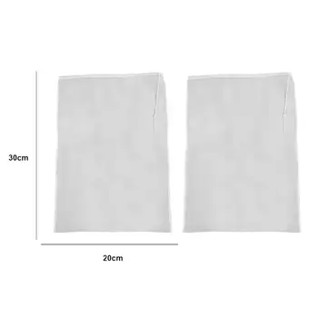 2pcs Kitchen Tools Food Strainer Nylon Cheesecloth Fine Mesh Multipurpose Coffee Filter Nut Milk Bag Reusable Home Washable
2pcs Kitchen Tools Food Strainer Nylon Cheesecloth Fine Mesh Multipurpose Coffee Filter Nut Milk Bag Reusable Home Washable
