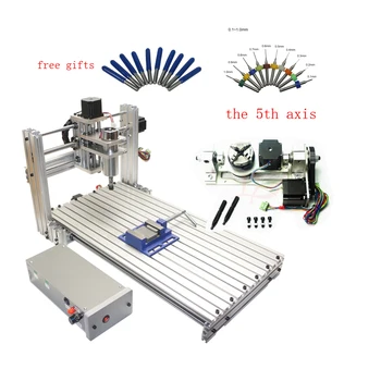 DIY 5axis CNC milling machine CNC 6030 engraver Engraving Cutting Machine 400W USB port Support Win 8 10 for Woodworking
DIY 5axis CNC milling machine CNC 6030 engraver Engraving Cutting Machine 400W USB port Support Win 8 10 for Woodworking