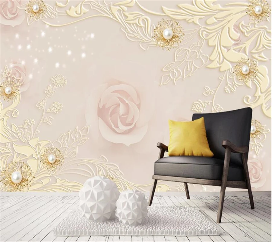 

beibehang Custom wallpaper 3d photo murals pearl pattern mural living room bedroom restaurant 5d mural papier peint 8d wallpaper