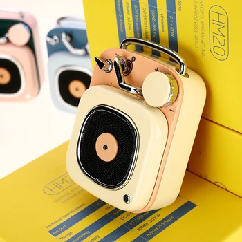 Mini Retro Bluetooth Speaker Wireless Column 3D Stereo Music Surround Portable Outdoor Loudspeaker Bluetooth Nostalgic Subwoofe 
Mini Retro Bluetooth Speaker Wireless Column 3D Stereo Music Surround Portable Outdoor Loudspeaker Bluetooth Nostalgic Subwoofe