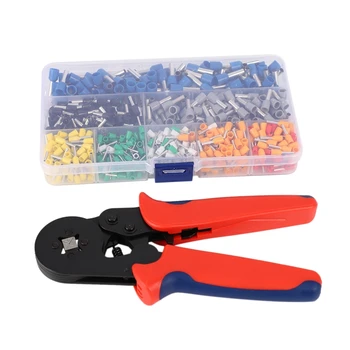 Tubular Terminal Crimping Tool Mini Pliers HSC8 6-4 0.25-10mm2 High Precision Pliers Set
Tubular Terminal Crimping Tool Mini Pliers HSC8 6-4 0.25-10mm2 High Precision Pliers Set