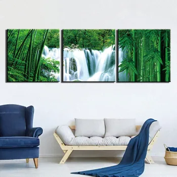 3 Pieces Modern Canvas Print Art Wall Picture Waterfall Bamboo Paintings Decor Artwork Canvas Print for Home Office Living Room
3 Pieces Modern Canvas Print Art Wall Picture Waterfall Bamboo Paintings Decor Artwork Canvas Print for Home Office Living Room