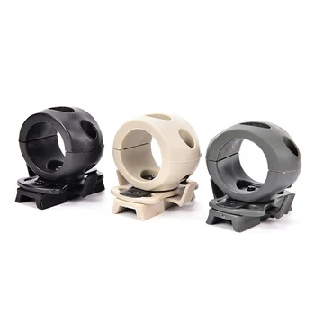 Quick Release Flashlight Clamp Holder Mount for Fast Helmet Universal (FAST, MICH, IBH, etc. with Rail Helmet) 2.5cm Diameter
Quick Release Flashlight Clamp Holder Mount for Fast Helmet Universal (FAST, MICH, IBH, etc. with Rail Helmet) 2.5cm Diameter