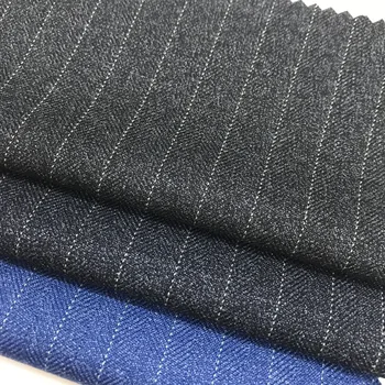 TR Striped Woolen Fabric Shuttle Fabric Uniform Fabric Vertical Stripe Spring and Autumn Fashion Suit Fabric Wholesale
TR Striped Woolen Fabric Shuttle Fabric Uniform Fabric Vertical Stripe Spring and Autumn Fashion Suit Fabric Wholesale