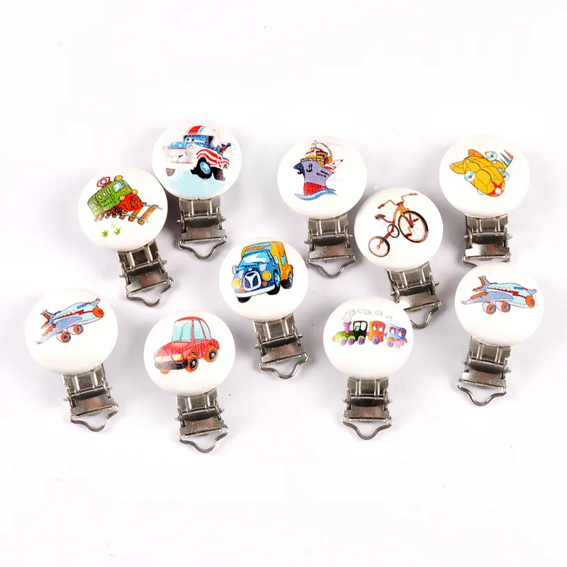 2pcs Cute Cartoon Pacifier Clip DIY Vehicle Train Airplane Pattern Toy Clip Baby Rattle Jewelry Accessories 29X46mm
2pcs Cute Cartoon Pacifier Clip DIY Vehicle Train Airplane Pattern Toy Clip Baby Rattle Jewelry Accessories 29X46mm