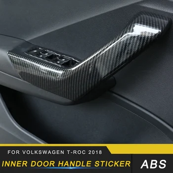 Auto Car-styling Inner Door Handle Arms Cover Trim Stickers Covers Interior Accessories for Volkswagen T-ROC 2017-2020 
Auto Car-styling Inner Door Handle Arms Cover Trim Stickers Covers Interior Accessories for Volkswagen T-ROC 2017-2020