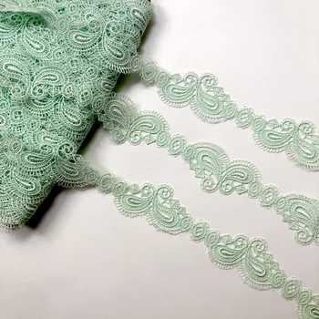 3Yards 3.3cm Width Light Green Venise Lace Trim Embroidery Lace Ribbon DIY Sewing Trimming Accessory for Needlework
3Yards 3.3cm Width Light Green Venise Lace Trim Embroidery Lace Ribbon DIY Sewing Trimming Accessory for Needlework