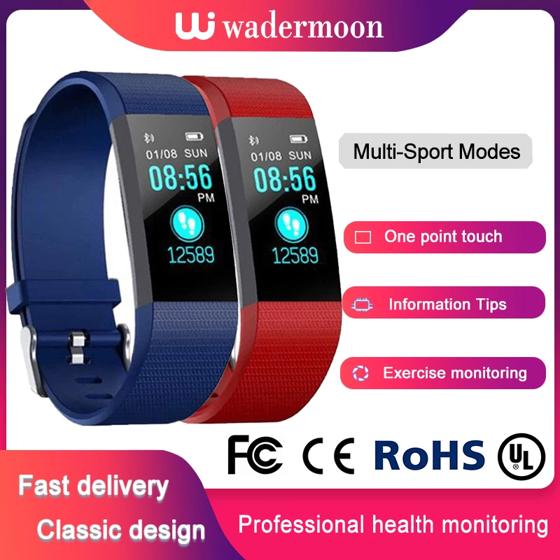 Smart Sports Watch Bracelet Wristband ECG PPG SPO2 Sleep Monitor Bluetooth Smartband Fitness Electronic Pedometer Bracelet
Smart Sports Watch Bracelet Wristband ECG PPG SPO2 Sleep Monitor Bluetooth Smartband Fitness Electronic Pedometer Bracelet