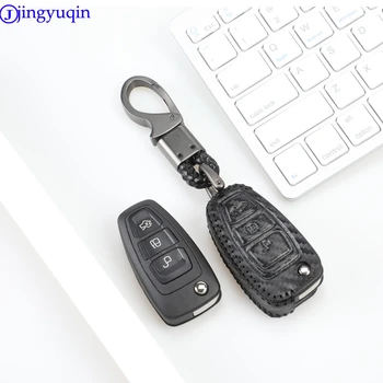 Carbon Leather Car Modeling Key Remote Keychain Shell for Ford Fiesta Focus 3 4 MK3 MK4 Fiesta Kuga Escape Ecosport Fob Case
Carbon Leather Car Modeling Key Remote Keychain Shell for Ford Fiesta Focus 3 4 MK3 MK4 Fiesta Kuga Escape Ecosport Fob Case