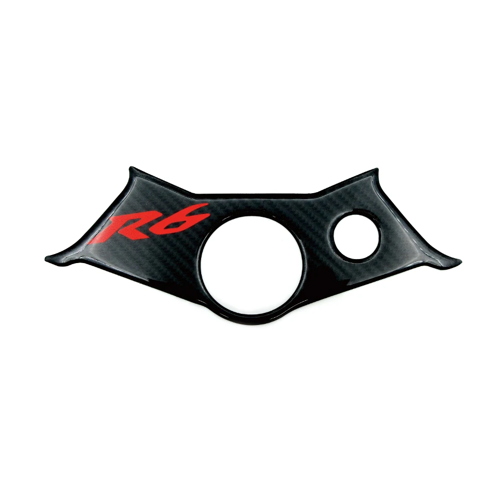 Motorcycle Central Console Top Triple Clamp Stickers For Yamaha YZF-R6 YZF R6 2003-2005 YZF600 R6S 2003-2009 Carbon Fiber Decals
Motorcycle Central Console Top Triple Clamp Stickers For Yamaha YZF-R6 YZF R6 2003-2005 YZF600 R6S 2003-2009 Carbon Fiber Decals