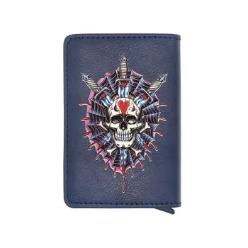 Vintage Skull Digital Printing Casual Card Holder Black Wallet Men Women Leather Short Mini Purse Charm Money Clip
Vintage Skull Digital Printing Casual Card Holder Black Wallet Men Women Leather Short Mini Purse Charm Money Clip