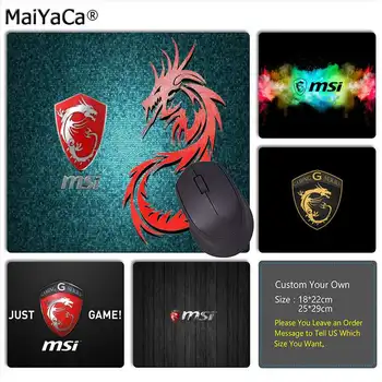 MaiYaCa Boy Gift Pad MSI LOGO Gamer Speed Mice Retail Small Rubber Mousepad Top Selling Wholesale Gaming Pad mouse
MaiYaCa Boy Gift Pad MSI LOGO Gamer Speed Mice Retail Small Rubber Mousepad Top Selling Wholesale Gaming Pad mouse