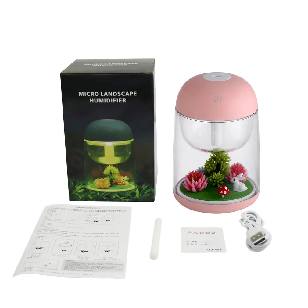 180ml USB Charging Micro Landscape Humidifier Colorful Night Light Mist Maker Mini Air Purifier Home Office Humidifier
180ml USB Charging Micro Landscape Humidifier Colorful Night Light Mist Maker Mini Air Purifier Home Office Humidifier