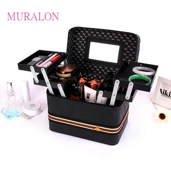 Multi-layer Cosmetic Case Four Open Large Capacity More Loaded Travel Party Touch Up Portable Cosmetics Portable Storage Box
Multi-layer Cosmetic Case Four Open Large Capacity More Loaded Travel Party Touch Up Portable Cosmetics Portable Storage Box