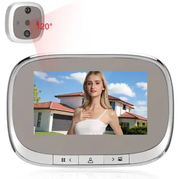 4.3 inch 720P Smart Door Viewer Screen Display Doorbell Security Motion Detection Video Camera Camera Video Doorbell
4.3 inch 720P Smart Door Viewer Screen Display Doorbell Security Motion Detection Video Camera Camera Video Doorbell