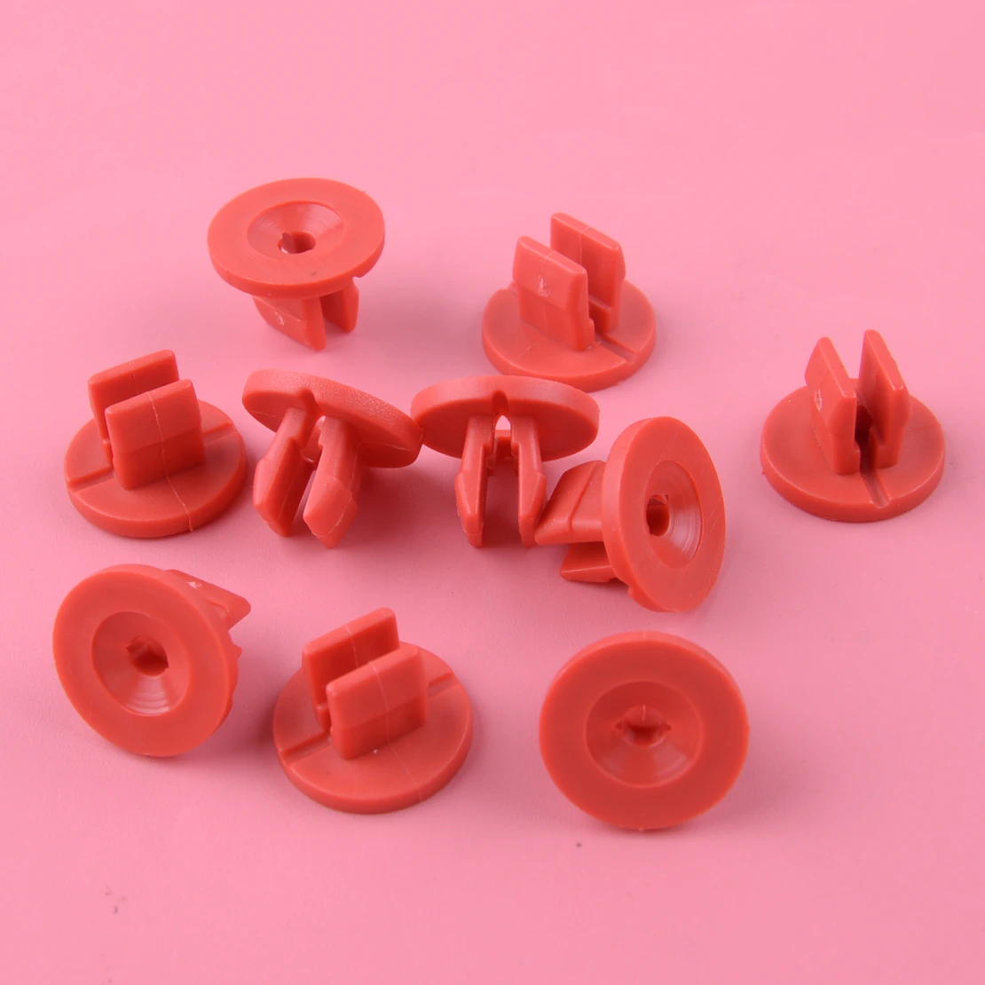 DWCX W702438S300 W704408S300 10pcs Red Plastic Car Center Deflector Shield Retainer Nut Fit For Ford Focus Escape
DWCX W702438S300 W704408S300 10pcs Red Plastic Car Center Deflector Shield Retainer Nut Fit For Ford Focus Escape