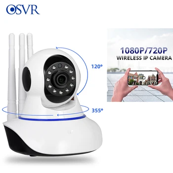 OSVR HD 720P 1080P Home Security Camera IP Camera Wireless Surveillance Camera Wifi Night Vision CCTV Camera 2mp Baby Monitor
OSVR HD 720P 1080P Home Security Camera IP Camera Wireless Surveillance Camera Wifi Night Vision CCTV Camera 2mp Baby Monitor