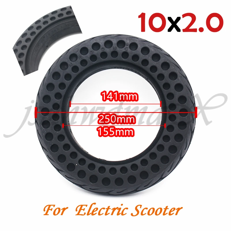 10'' Non-inflatable tyre 10x2.0 honeycomb soild wheel tyre solid tire for 10x2 wheel electric scooter skate board accessories
10'' Non-inflatable tyre 10x2.0 honeycomb soild wheel tyre solid tire for 10x2 wheel electric scooter skate board accessories