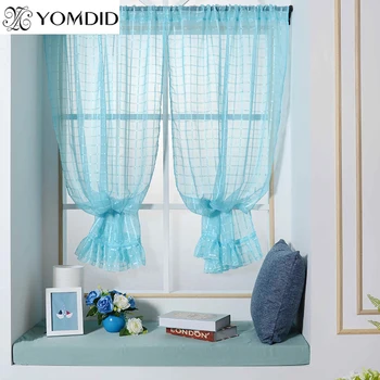1 PCS Tulle Roman Curtains fresh style Curtain For Kitchen Living Room Bedroom Window short Curtain Screening Bohemia cortinas
1 PCS Tulle Roman Curtains fresh style Curtain For Kitchen Living Room Bedroom Window short Curtain Screening Bohemia cortinas