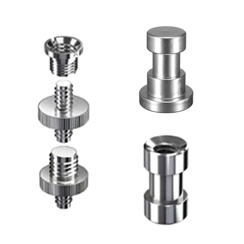 1Set 1/4 3/8" Male Female Metal Screw Kits Tripod Monopod Screw Mount Convert Adapter Flash Light Stand Photography Kit
1Set 1/4 3/8" Male Female Metal Screw Kits Tripod Monopod Screw Mount Convert Adapter Flash Light Stand Photography Kit