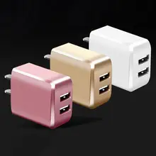 2A Universal Portable Solid Color US Plug Mobile Phones Tablets Fast Charging Dual USB Port Adapter Phone Charger
2A Universal Portable Solid Color US Plug Mobile Phones Tablets Fast Charging Dual USB Port Adapter Phone Charger