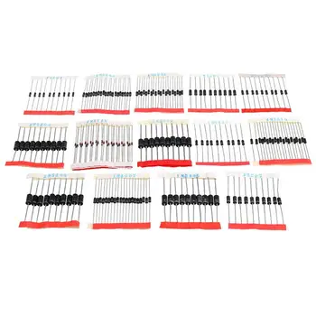 200pcs Fast Switching Schottky Diode Assorted Kit 1N4001 1N4004 1N4007 1N5408 UF4007 FR207 1N5817 1N5819 1N5822 1N4148 RL207
200pcs Fast Switching Schottky Diode Assorted Kit 1N4001 1N4004 1N4007 1N5408 UF4007 FR207 1N5817 1N5819 1N5822 1N4148 RL207