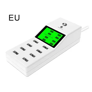 8 Ports Usb Quick Fast Charger LED Digital Display IC Automatically Recognizes Multi-port 8USB Mobile Phone US EU UK Plug
8 Ports Usb Quick Fast Charger LED Digital Display IC Automatically Recognizes Multi-port 8USB Mobile Phone US EU UK Plug