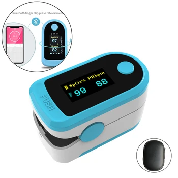 Finger Clip Oximeter Bluetooth Phone Monitoring Portable Fingertip Pulse Oximeter Blood Oxygen Monitor Oximetro De Dedo Oxymetre
Finger Clip Oximeter Bluetooth Phone Monitoring Portable Fingertip Pulse Oximeter Blood Oxygen Monitor Oximetro De Dedo Oxymetre
