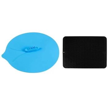 3pcs Silicone Food Covers Anti-overflow lid & 1pcs Multifunctional Silicone Mat Cup Pad Tableware Placemat
3pcs Silicone Food Covers Anti-overflow lid & 1pcs Multifunctional Silicone Mat Cup Pad Tableware Placemat