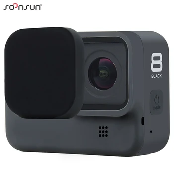 SOONSUN Silicone Camera Lens Cap Protective Cover with Screen Protector Film for GoPro Hero 8 Black Camera Go Pro 8 Accessories
SOONSUN Silicone Camera Lens Cap Protective Cover with Screen Protector Film for GoPro Hero 8 Black Camera Go Pro 8 Accessories