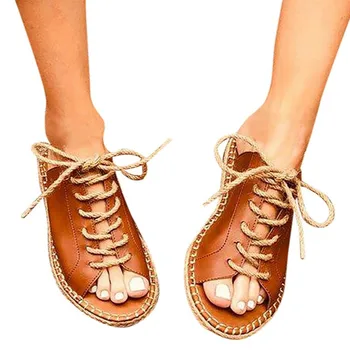 shoes Woman Sandals Roman Leisure Large Size Peep Toe Hemp Lace-Up Slipper Sandals Shoes 2020 Shoes summer Sandals
shoes Woman Sandals Roman Leisure Large Size Peep Toe Hemp Lace-Up Slipper Sandals Shoes 2020 Shoes summer Sandals
