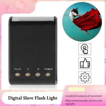 Universal Mini Digital Slave Flash Light Pre-flash Auto Single Contact Standard for Hotshoe for Canon Nikon 85 * 58 * 25mm GN27
Universal Mini Digital Slave Flash Light Pre-flash Auto Single Contact Standard for Hotshoe for Canon Nikon 85 * 58 * 25mm GN27