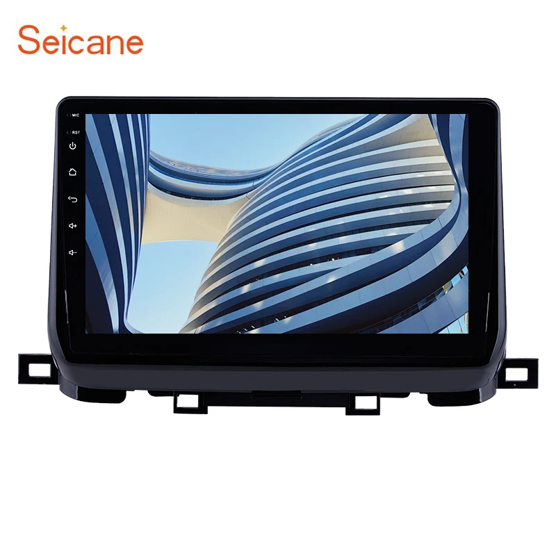 Фото Seicane HD сенсорный экран автомобильный головное устройство радио аудио GPS 10 1 дюймов