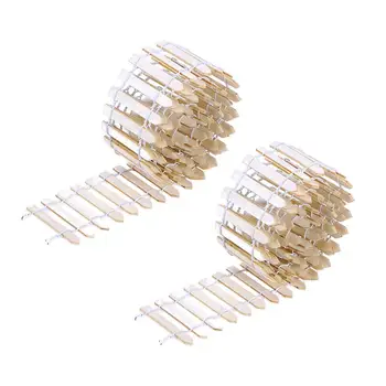 2 Sets Mini Fences Natural Wooden Picket Fence Sand Table Decor for Mini House
2 Sets Mini Fences Natural Wooden Picket Fence Sand Table Decor for Mini House