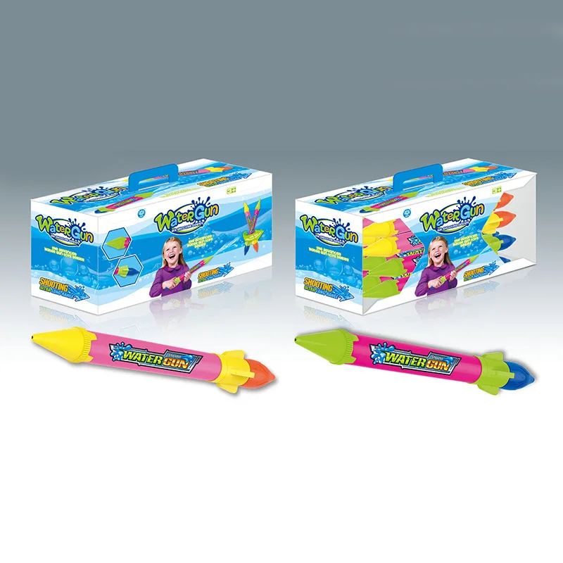 Hot Selling Summer Beach Water Toys Straight-Cut Foam Eva Rocket Pull Type High Pressure Water Cannon Water
Hot Selling Summer Beach Water Toys Straight-Cut Foam Eva Rocket Pull Type High Pressure Water Cannon Water
