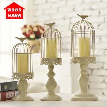 European Candlestick Cube Stand Candle Holders White Hollow Bird Cage Carved Candle Holder Wedding Candle Holders Home Decor 
European Candlestick Cube Stand Candle Holders White Hollow Bird Cage Carved Candle Holder Wedding Candle Holders Home Decor