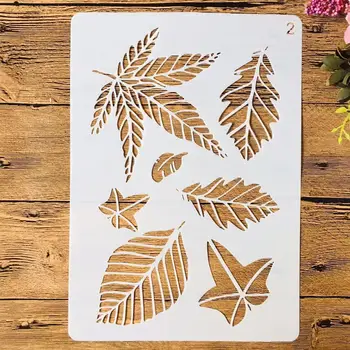 A4 29cm Big Leaves DIY Layering Stencils Painting Scrapbook Coloring Embossing Album Decorative Template 
A4 29cm Big Leaves DIY Layering Stencils Painting Scrapbook Coloring Embossing Album Decorative Template