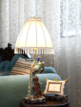 Vintage Handmade Ceramic Table Lamp Bedroom Bedside Lamp Creative Peacock Porcelain Artist Living Room Luxury Decor Wedding Lamp
Vintage Handmade Ceramic Table Lamp Bedroom Bedside Lamp Creative Peacock Porcelain Artist Living Room Luxury Decor Wedding Lamp