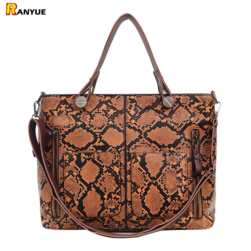 Luxury Handbags Women Bags Designer Classic Serpentine Women Shoulder Bag High Quality Pu Tote Bags Rivet Double pocket Lady Bag
Luxury Handbags Women Bags Designer Classic Serpentine Women Shoulder Bag High Quality Pu Tote Bags Rivet Double pocket Lady Bag