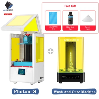 Anycubic Photon S UV Resin 3D Printer Upgraded SLA/LCD Slicer Desktop impresora Off-Line 3d printer kits drukarka
Anycubic Photon S UV Resin 3D Printer Upgraded SLA/LCD Slicer Desktop impresora Off-Line 3d printer kits drukarka