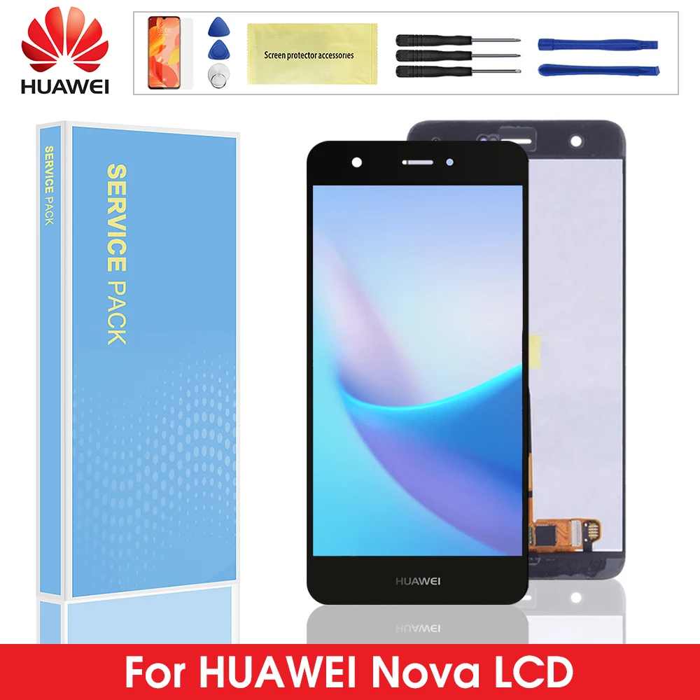 Original Display For Huawei NOVA LCD Touch Screen Digitizer Replacement For Huawei Nova CAN-L01 CAN-L02 CAN-L03 CAN-L11 L12 L13
Original Display For Huawei NOVA LCD Touch Screen Digitizer Replacement For Huawei Nova CAN-L01 CAN-L02 CAN-L03 CAN-L11 L12 L13