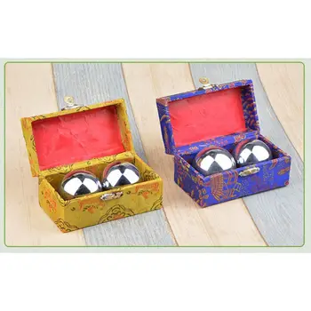 2pcs/set Fitness Handball Electroplating Metal Message Baoding Ball Elderly Stress Relaxation Supplies 
2pcs/set Fitness Handball Electroplating Metal Message Baoding Ball Elderly Stress Relaxation Supplies